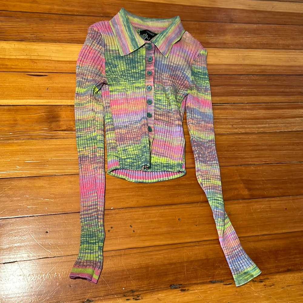 FOREVER 21 Cropped Sweater
